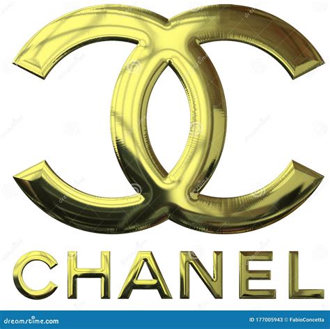 gold chanel sign with black background|Chanel logo font.